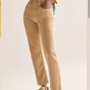 Aritzia high rise cords